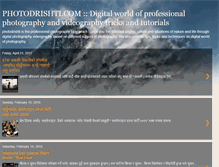 Tablet Screenshot of photodrishti.com